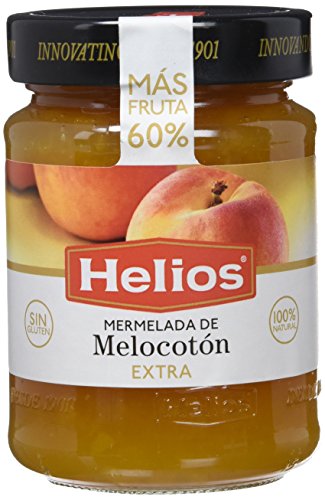 Helios - Mermelada De Melocotón Extra - [pack de 4]