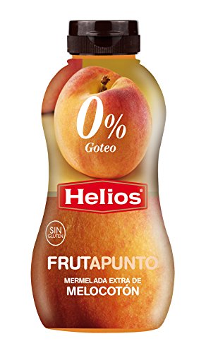 Helios Mermelada Extra Fruta Melocotón - 350 gr - , Pack de 6