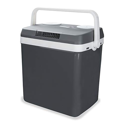 Hengda Nevera termoeléctrica portátil 32L, Conexiones 12/230 V, Mantiene el frío y el Calor, para Camping, Coche, picnics, Familia Hengda Nevera termoeléctrica portátil 32L, Conexiones 12/230 V, Mantiene el frío y el Calor, para Camping, Coche, picnics, Familia