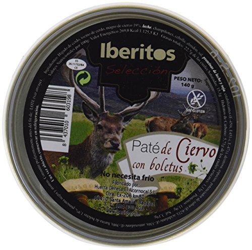 Iberitos Paté de Ciervo con Boletus - 140 gr