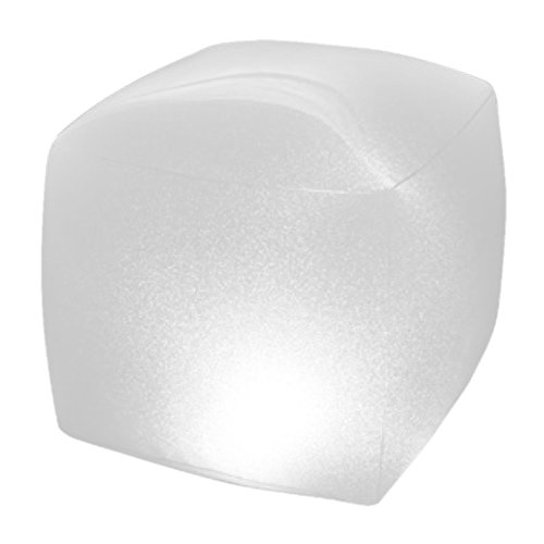 Intex 28694 - Lámpara LED flotante para piscinas & forma de Cubo 23 x 23 x 22 cm