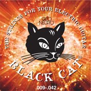 Juego de cuerdas para guitarra eléctrica Black Cat by Gato Negro
