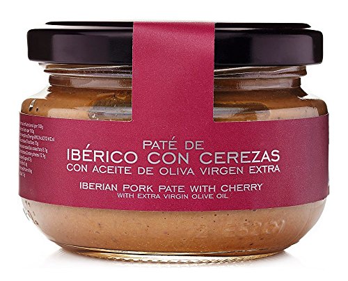 LA CHINATA -Paté de Ibérico con cerezas con Aceite de Oliva Virgen Extra 120 gr