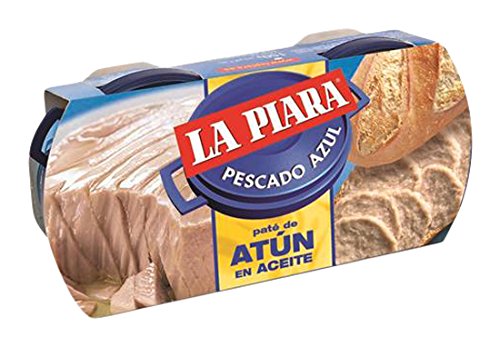 La Piara - Sólo natural - Paté de atún en aceite - 2 unidades - [Pack de 3]