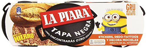 La Piara - Tapa Negra - Paté de hígado de cerdo - 3 x 75 g