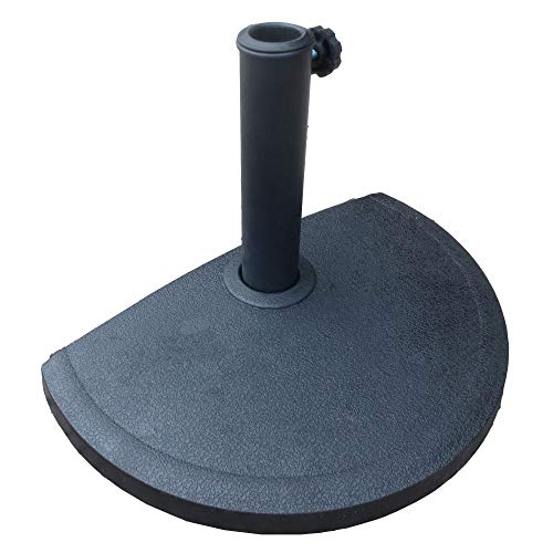 Ldk Garden Pie de Parasol de Pared de Resina Gris Ldk Garden Pie de Parasol de Pared de Resina Gris