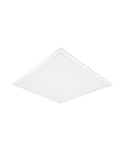 LEDVANCE Panel de luz LED | Lámpara para aplicaciones de interior | Blanco frío | 595,0 mm x 595,0 mm x 9,0 mm | Panel Value 600 UGR < 19