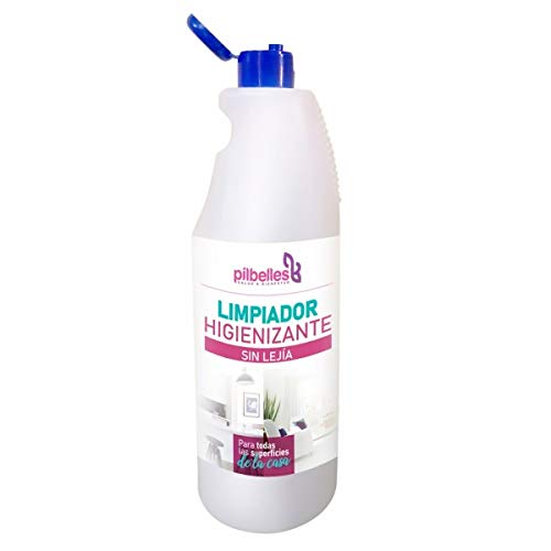 Limpiador Higienizante CAJA x6 (1L/ud) sin aclarado de secado rápido. Base de Alcohol desinfectante para todo tipo de superficies. -Recomendado su uso en alfombras de desinfección de calzado-