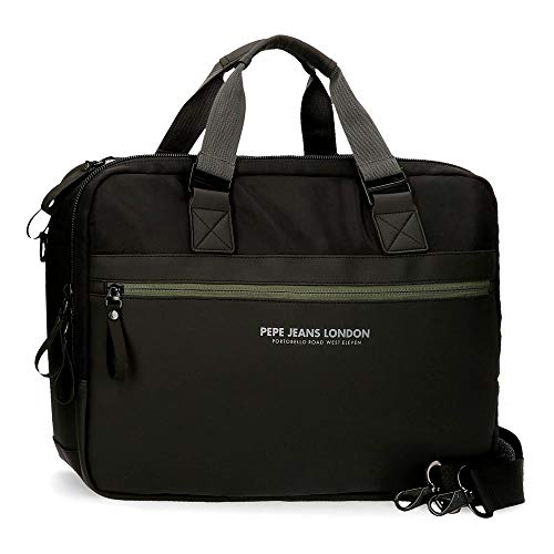 Maletín para Portátil 15,6" Pepe Jeans Sail, Negro Maletín para Portátil 15,6" Pepe Jeans Sail, Negro