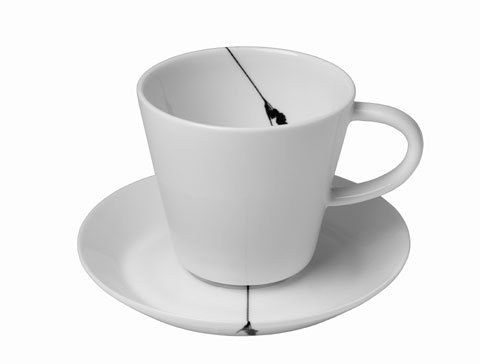 Manses-design Taza de café, Porcelana, Epi