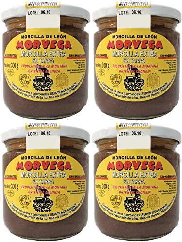 Morcilla de León en Tarro Morvega (4 Botes)