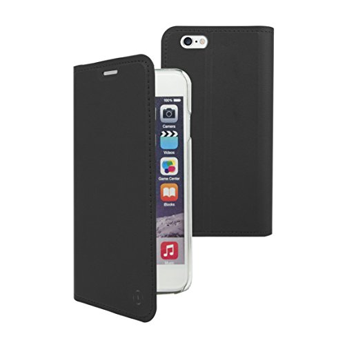 Muvit Folio Stand - Funda con función Soporte y Tarjetero, para Apple iPhone 8 Plus/7 Plus, Color Negro