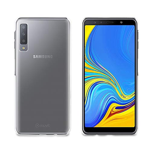 Muvit Funda Cristal Samsung Galaxy A7 2018 (A750) Transparente