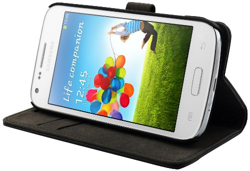 Muvit MUSLI0448 - Funda slim folio S para Samsung Galaxy Core Plus, negro