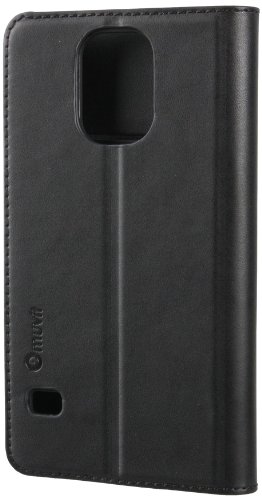 Muvit MUSNS0035 - Mca-Funda Slim Folio Función Soporte Negra Samsung Galaxy S5