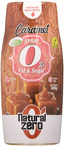 Natural Zero Sirope 0 Calorías-Sin Grasas-Sin Azúcar-300 gr Syrup Caramelo, 1 Unidad Natural Zero Sirope 0 Calorías-Sin Grasas-Sin Azúcar-300 gr Syrup Caramelo, 1 Unidad