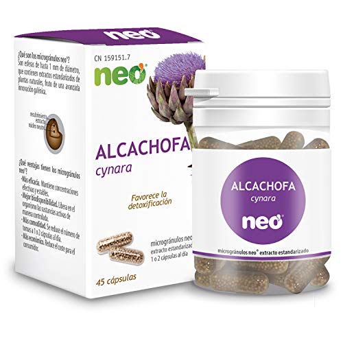 NEO | Extracto de Hojas de Alcachofa 200 mg | 45 Cápsulas Naturales | Ayuda a Mejorar las Molestias Digestivas | Libre de Alérgenos y GMO | Tomar de 1 a 2 Cápsulas a Día | Liberación Rápida NEO | Extracto de Hojas de Alcachofa 200 mg | 45 Cápsulas Naturales | Ayuda a Mejorar las Molestias Digestivas | Libre de Alérgenos y GMO | Tomar de 1 a 2 Cápsulas a Día | Liberación Rápida