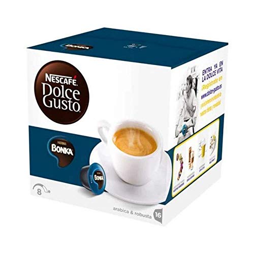 NESCAFÉ Dolce Gusto Espresso Bonka | Cápsulas de Café - 16 cápsulas de café