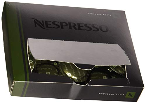 Nespresso - Cápsulas de café Espresso forte, 50 unidades