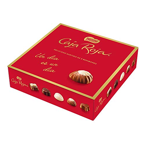Nestlé Caja Roja bombones de chocolate - Pack de 6 x 45g Nestlé Caja Roja bombones de chocolate - Pack de 6 x 45g