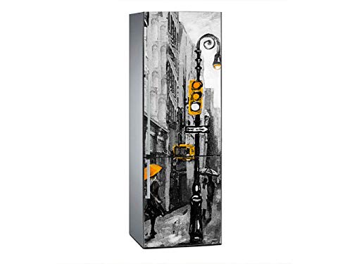 Oedim Vinilo para Frigorífico York en Carboncillo 185x60cm | Adhesivo Resistente y Económico | Pegatina Adhesiva Decorativa de Diseño Elegante Oedim Vinilo para Frigorífico York en Carboncillo 185x60cm | Adhesivo Resistente y Económico | Pegatina Adhesiva Decorativa de Diseño Elegante