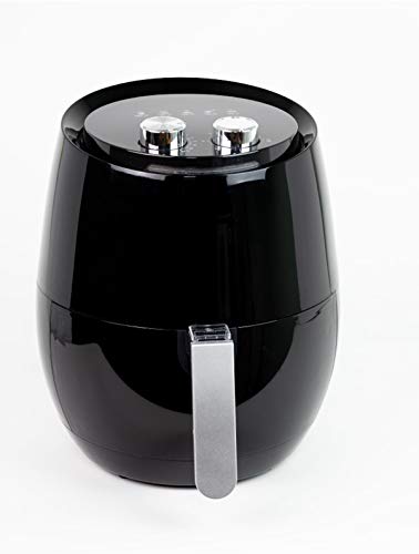 Ohmex OHM-FRY-3502AIR - Freidora sin aceite - 1400 W - Capacidad: 3,2 litros - Regulación de temperatura 80-200 °C - Fácil de limpiar, lavable en el lavavajillas