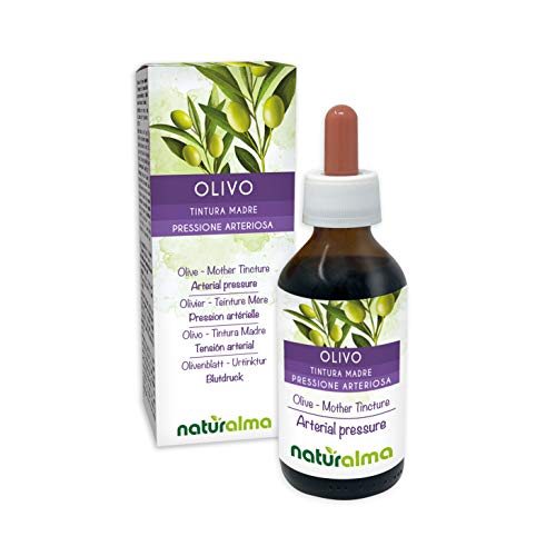 OLIVO (Olea europaea) hojas Tintura Madre sin alcohol NATURALMA | Extracto líquido gotas 100 ml | Complemento alimenticio | Vegano