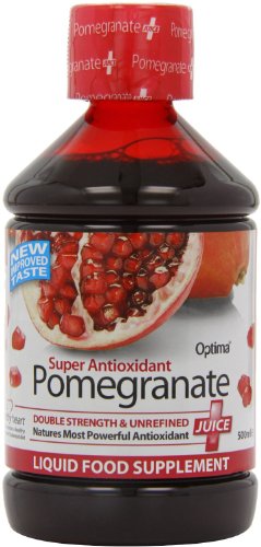 Optima – Corazón de granada Concentrado con Oxy3 – 2 Paquetes De 500 ml bañado, Tonico Para La Circulación
