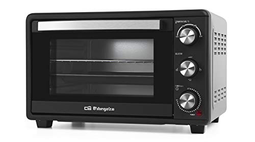 Orbegozo HO 255 - Horno de sobremesa, 25 L, función convección, temporizador, termostato regulable, bandeja recogemigas, 1500 W Orbegozo HO 255 - Horno de sobremesa, 25 L, función convección, temporizador, termostato regulable, bandeja recogemigas, 1500 W