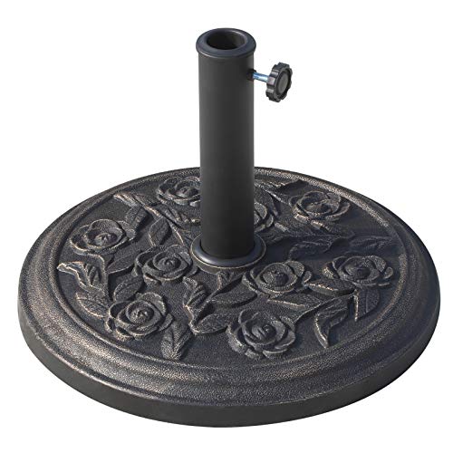 Outsunny Base de Sombrilla Soporte Pie Sombrillas Parasol 4 Sillas 9Kg Φ45.5x32cm Pedestal Bronce Base de Sombrilla 9Kg Soporte Pie Sombrillas Parasol Bronce Pedestal Outsunny Base de Sombrilla Soporte Pie Sombrillas Parasol 4 Sillas 9Kg Φ45.5x32cm Pedestal Bronce Base de Sombrilla 9Kg Soporte Pie Sombrillas Parasol Bronce Pedestal