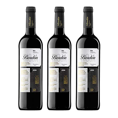 Pack Bordón Reserva Vinos tintos D.O.C Rioja (Estuche 3 Botellas)