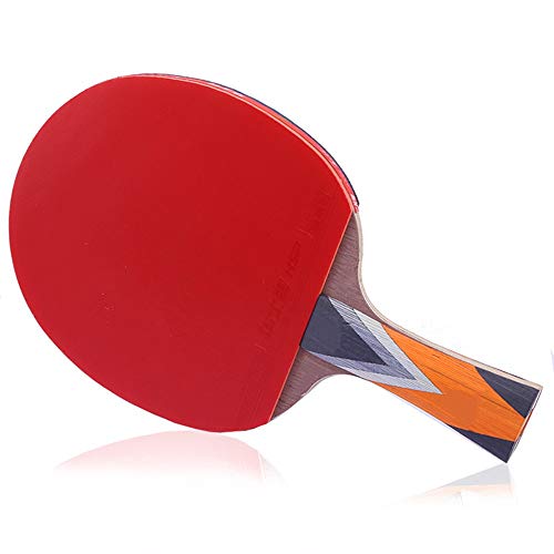 Paleta de Ping Pong Mesa de Ping Pong Raqueta de Doble Cara Seis Estrellas Anti-Adhesivo Profesional Competencia Tabla Raqueta de Tenis con la Raqueta Raquetas Pro Premium