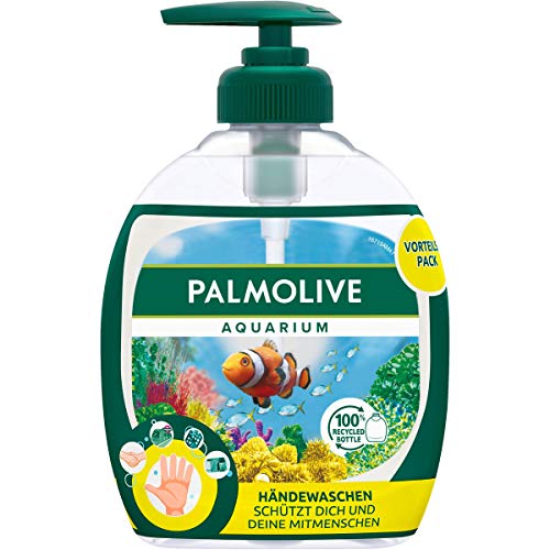 Palm olivo Acuario – Jabón líquido ventaja Pack, 6 pack (6 x 300 ml)