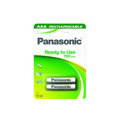 Panasonic Blister 2 Pilas Recargables LR03 AAA Ready TO Use