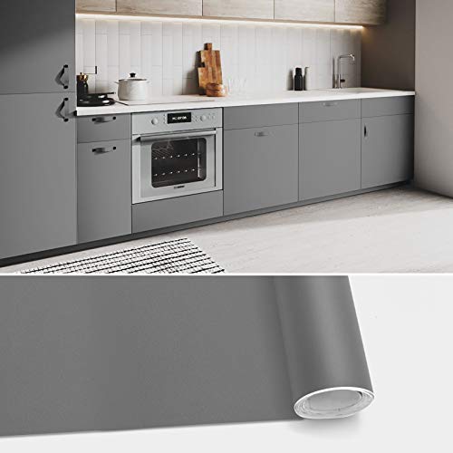 Papel Adhesivo para Muebles Gris Papel Pintado Pared Autoadhesivo 61x500cm PVC Papel Adhesivo Pared Papel de Pared Impermeable Papel Pintado Pared Autoadhesivo para Muebles/Cocina/Habitación Papel Adhesivo para Muebles Gris Papel Pintado Pared Autoadhesivo 61x500cm PVC Papel Adhesivo Pared Papel de Pared Impermeable Papel Pintado Pared Autoadhesivo para Muebles/Cocina/Habitación
