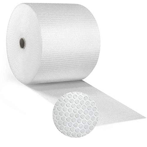 Papel burbujas embalaje 【50 cm de ancho x 100 m lineales】rollo de plastico de triple capa, mayor resistencia y durabilidad, ideal para amortiguar cualquier producto