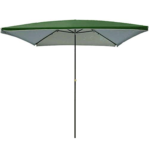 Parasol | 200 x 200 cm Sombrilla Cuadrada Plegable | para Balcón y Terraza | Sombrilla Impermeable Protección Solar | Altura Ajustable
