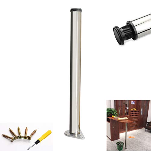 Patas de Mesa,Patas para Muebles,Patas en Acero,Barra de Desayuno,Pies de Apoyo para Encimera de Cocina,Incluidos Accesorios de Montaje,Altura Opcional de 20-140 cm Patas de Mesa,Patas para Muebles,Patas en Acero,Barra de Desayuno,Pies de Apoyo para Encimera de Cocina,Incluidos Accesorios de Montaje,Altura Opcional de 20-140 cm