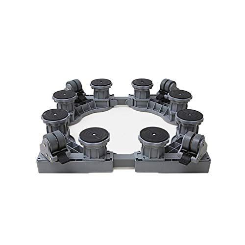 Pedestal para Secadora MóVil Pesado Base Lavadora Ruedas Dobule 47.5-63cm con Ruedas Y Freno De Pie Pedestal Soporte Elevador para Lavavajillas pedestal y marco para neveras -400kg Pedestal para Secadora MóVil Pesado Base Lavadora Ruedas Dobule 47.5-63cm con Ruedas Y Freno De Pie Pedestal Soporte Elevador para Lavavajillas pedestal y marco para neveras -400kg