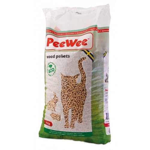PeeWee Cat Litter Pellets de Madera, 14 L
