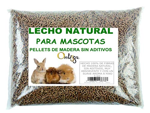 PELLETS para LECHO DE Conejo, COBAYA, Hamster 5 KG PELLETS para LECHO DE Conejo, COBAYA, Hamster 5 KG
