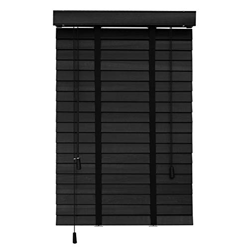 Persianas venecianas Madera Negra - Persianas Horizontales con Fácil Montaje Interior - Tilo Premium, 60cm / 80cm / 100cm / 120cm / 140cm De Ancho (Size : 140x140cm) Persianas venecianas Madera Negra - Persianas Horizontales con Fácil Montaje Interior - Tilo Premium, 60cm / 80cm / 100cm / 120cm / 140cm De Ancho (Size : 140x140cm)