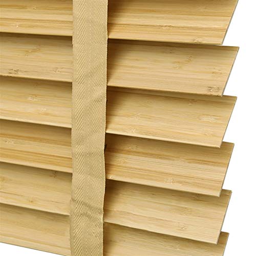 Persianas Venecianas Persianas Venecianas de Madera con Cintas 50mm Listones, Bambú Persianas de Ventana Horizontales para El Hogar/Oficina, 60cm / 80cm / 100cm / 120cm / 140cm de Ancho Persianas Venecianas Persianas Venecianas de Madera con Cintas 50mm Listones, Bambú Persianas de Ventana Horizontales para El Hogar/Oficina, 60cm / 80cm / 100cm / 120cm / 140cm de Ancho