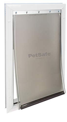 PetSafe Puerta De Aluminio para Perros Y Gatos Staywell De - Marco Resistente - Grande 2420.0 ml