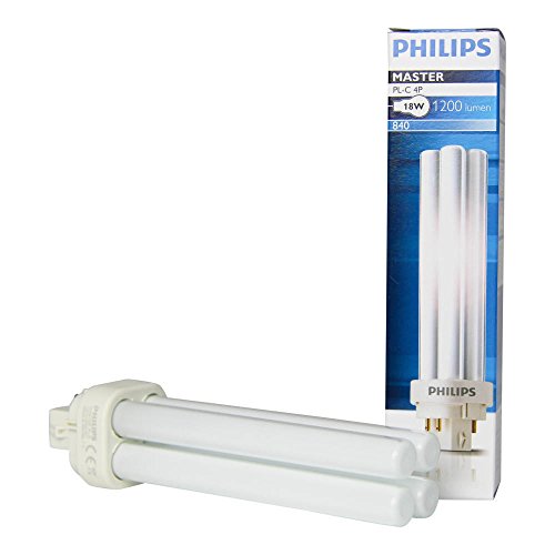 Philips Master PL-C 4P, 18 W, G24q-2, 840.