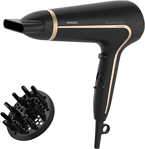 Philips ThermoProtect Ionic HP8232/20 secador Negro 2200 W - Secador de pelo (Negro, ABS sintéticos, Con agujero en la empuñadura para colgar, 1,8 m, 2200 W, 220-240 V) Philips ThermoProtect Ionic HP8232/20 secador Negro 2200 W - Secador de pelo (Negro, ABS sintéticos, Con agujero en la empuñadura para colgar, 1,8 m, 2200 W, 220-240 V)