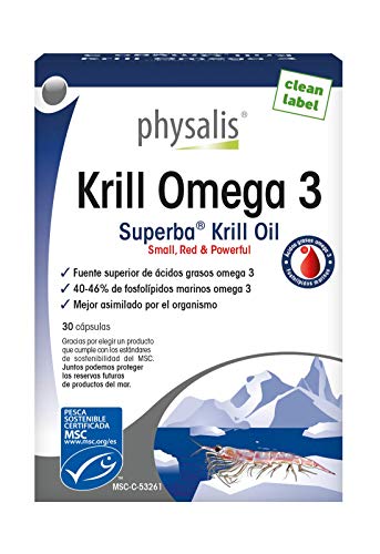 Physalis Krill Omega-3-30 Cápsulas