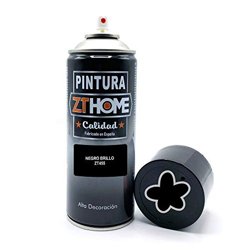 Pintura Spray Negro Brillo 400ml imprimacion para madera, metal, ceramica, plasticos / Pinta todo tipo de cosas y superficies Radiadores, bicicleta, coche, plasticos, microondas, graffiti Pintura Spray Negro Brillo 400ml imprimacion para madera, metal, ceramica, plasticos / Pinta todo tipo de cosas y superficies Radiadores, bicicleta, coche, plasticos, microondas, graffiti