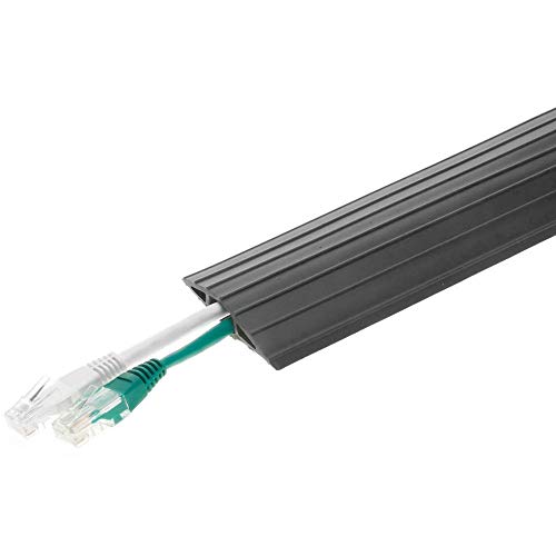 PrimeMatik - Pasacables de Suelo 9 Metros para protección de Cables eléctricos 1 vía de 65mm