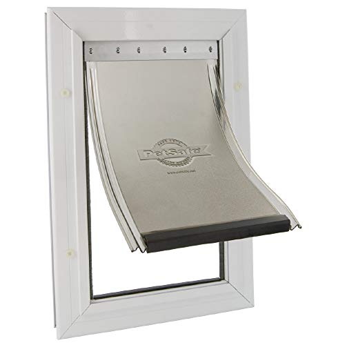 Puerta para mascotas Staywell con marco de aluminio (pequeña) de PetSafe Puerta para mascotas Staywell con marco de aluminio (pequeña) de PetSafe